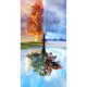 thumbnail image 1 of Cuadros Decorativos Árbol 5D bricolaje ronda completa diamante pintura pedrería bordado costura Sywqhk Nuevos Originales, 1 of 9