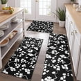thumbnail image 2 of Pioneer Flower Floral Print Pattern Kitchen Rugs Sets Of 3,Kitchen Runner Rugs Non Skid Washable,Decorative Kitchen Floor Mats for Kitchen,Sink,Laundry,17"x30"+ 17"x47" + 17"x59", 2 of 6