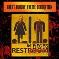 thumbnail image 4 of Bathroom Door Decoration Sign Decoration Toilet Design Sticker Skeleton Bathroom Products, 4 of 8