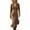 Brown, variant on Women's Dress Long Sleeve Solid Color Western Suede Fringe Slim Fit Boho Chic Midi Dress for Spring Fall Casual,Black,L
