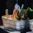 thumbnail image 5 of Behrens Cuve Ronde en Acier Galvanisé Étanche de 5,5 Gallons avec Poignées, 5 of 5