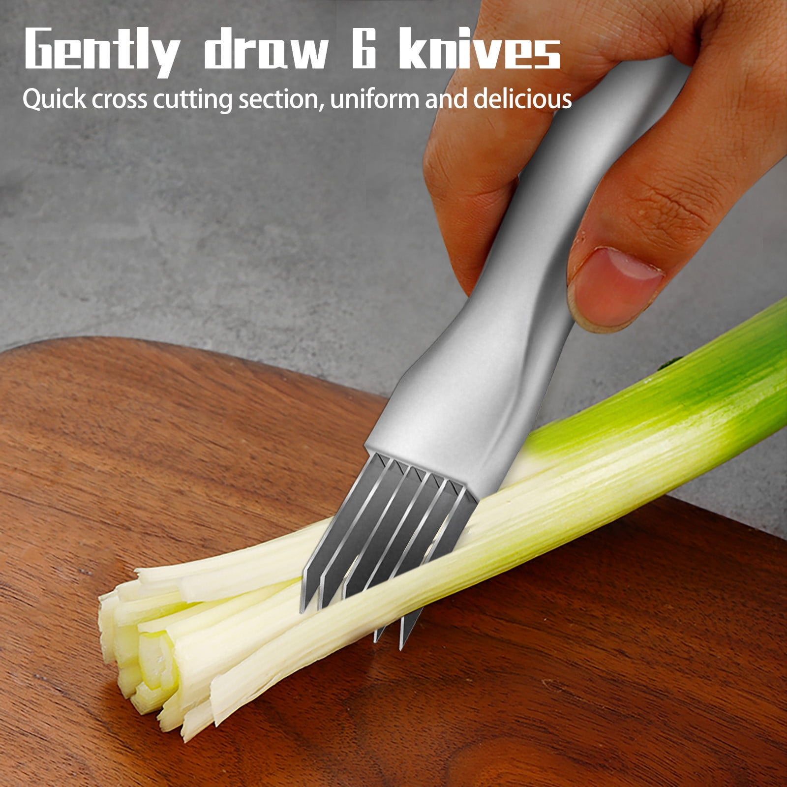 Sewing Scissors Small Shred Silk The Knife Vegetable Scallions Cutter Food Kitchen Speedy Chopper