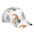 thumbnail image 3 of Uemuo Animals in Transport Pattern Baseball Cap Golf Dad Hat Adjustable Original Classic Low Profile Cotton Hat Unconstructed Plain Cap Men Women, 3 of 9