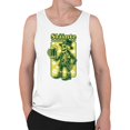 thumbnail image 2 of Slainte Skeleton Leprechaun St. Patricks Day Cheers Design Men's Tank Top, 2 of 3