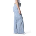 thumbnail image 4 of Levi Strauss Signature Women's and Women's Plus Patch Pocket Loose Wide Leg Jeans, Sizes 2-20, 4 of 8