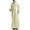 Beige, variant on Lilgiuy Men's Muslim Robe Arab Middle Robe Pattern Embroidery Long Sleeve Standing Neck Pocket Long Shirt Fashion Casual Robe Outwear