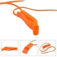 thumbnail image 3 of 10 piezas de silbato de seguridad, silbato marino, silbatos de plástico con cordón para emergencias, 3 of 5