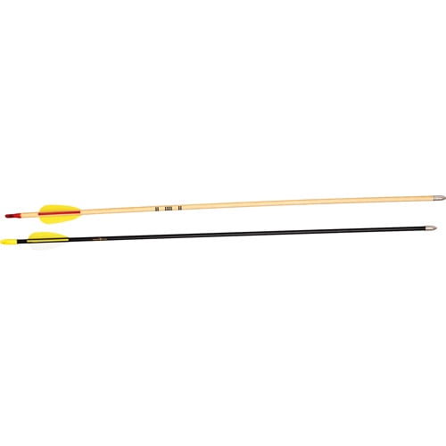 Bear Archery 27" Wood Shaft Arrows 1/2 72 Pack