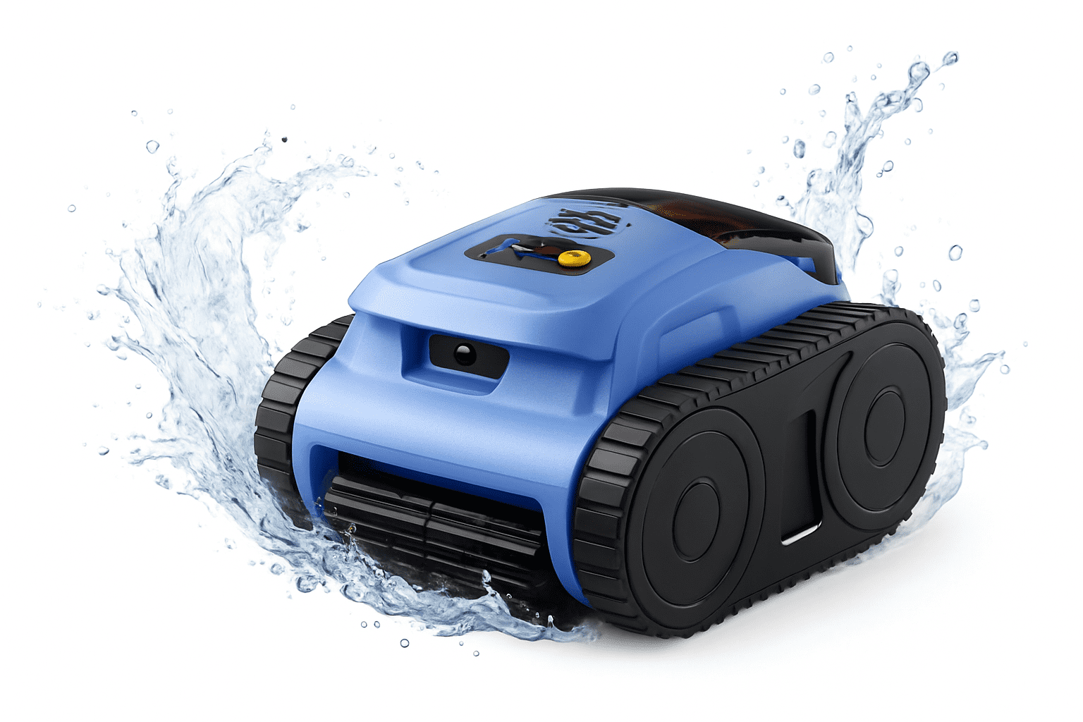 Cordless Robotic Pool Cleaner for In-Ground & Above-Ground Pools, Dual-Drive, Floor/Wall/Waterline Coverage, Easy-Clean Filter