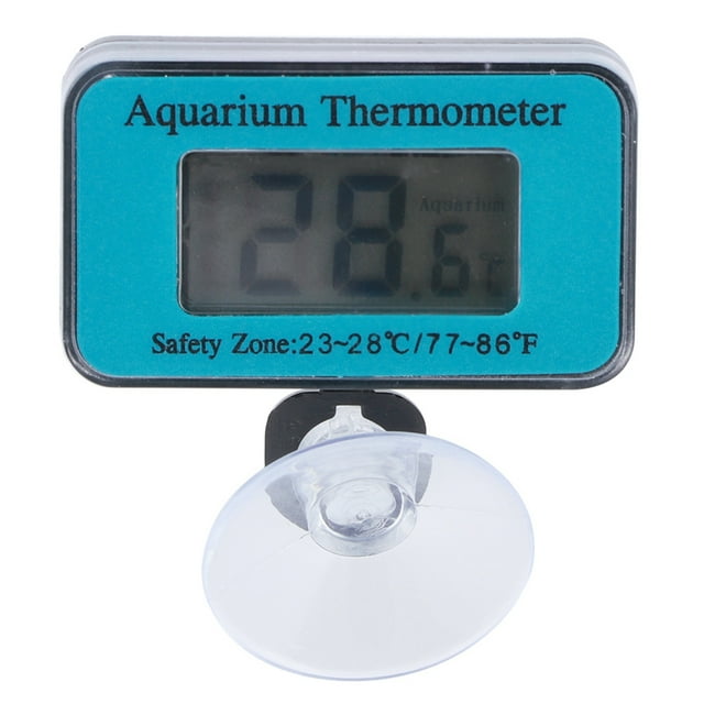 Aquarium, Écran LCD Simple Conception Compteur de Température de l'Eau Étanche Surveillance en Temps Réel pour les Poissons