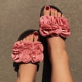 thumbnail image 3 of Modisza Slide Sandals for Women Dressy Summer Flower Slip on Arch Support Shoes Non Slip Indoor Outdoor Platform Beach Slippers Pink 6.5, 3 of 7