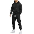 thumbnail image 3 of Mens Track Suits 2 Piece Set Hoodie and Sweatpants Casual Athletic Jogging Suit Drawstring Running Gym Sweat Suits, 3 of 5