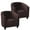 Brown, variant on 2 Piece Club Chair Slipcover, Stretch Velvet Chair Armchair Slipcover Sofa Cover Slipcover Furniture Protector Soft Couch Covers with Elastic Bottom for Kids