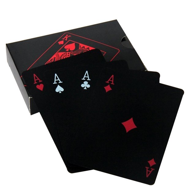 Gwong Juguete Creative POKER POKER TABLA A prueba de agua juego Tarjetas de juego Magic Trick Favor Gwong 21021438