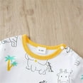 thumbnail image 5 of ATAIKU Baby Boys Long Sleeve Outfits Infant Cotton Romper Cute Animals Jumpsuit Newborn Baby Boy One Piece Coverall Spring 0-18M, 5 of 7
