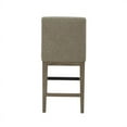 thumbnail image 4 of Bowery Hill 26"H Modern Fabric Counter Stool in Wordsworth Cocoa/Gray, 4 of 7