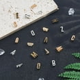 thumbnail image 4 of 156Pcs 3 Colors Alphabet Slide Letter Charms Initial A-Z Alphabet Beads Alloy Letter Charms for DIY Flat Leather Bracelet Wristbands Necklace Colorful DIY, 4 of 6
