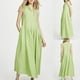 thumbnail image 2 of Vestido suelto de lino sin mangas con cuello en V informal a la moda para mujer Fridja  hj4827, 2 of 9