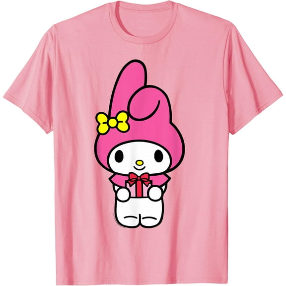 My Melody Gift Present Holiday DTG Print Unisex T-Shirt