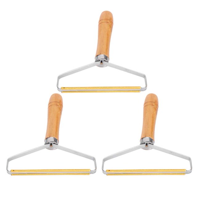 Cepillo para pelusa de ropa Bling Bling Limpiador portátil para pelo de mascotas 3 piezas