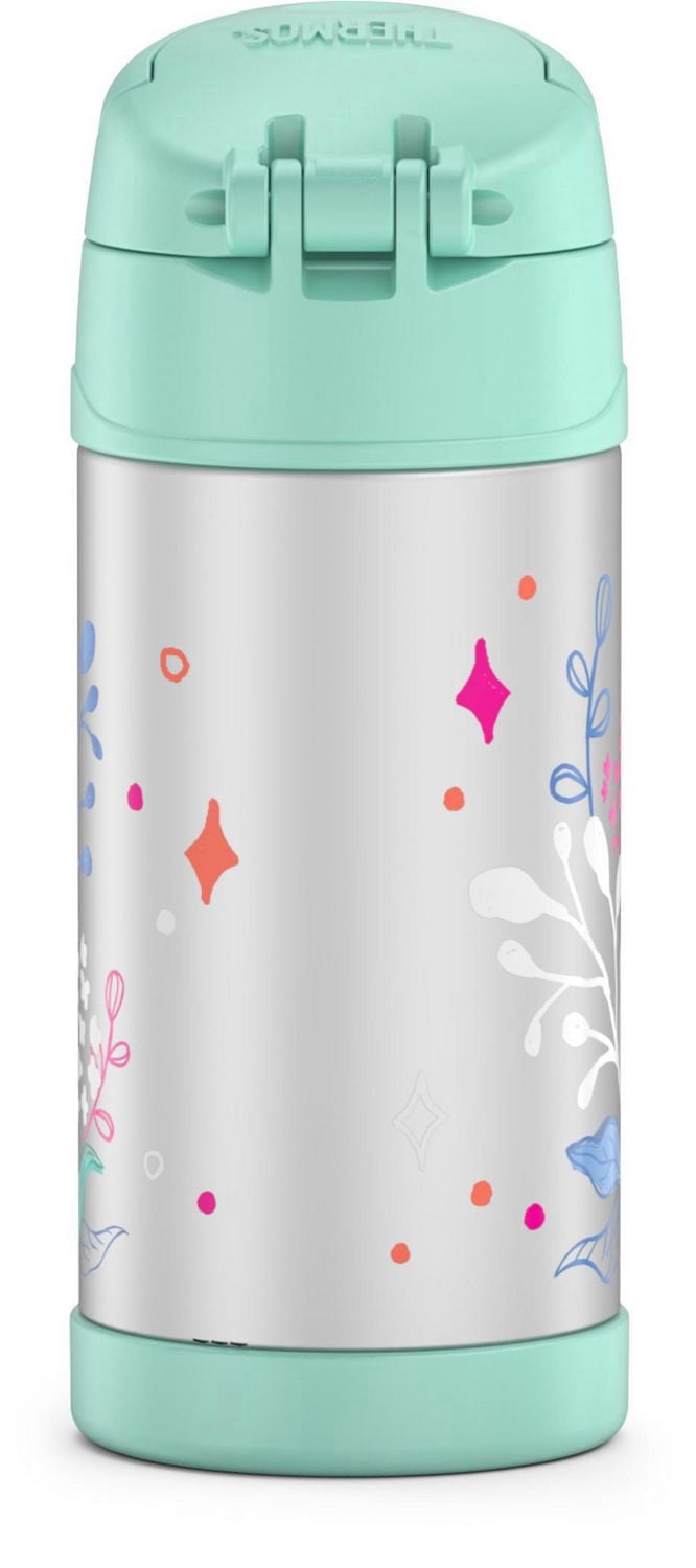 Thermos12 Oz Vacuum Insulated Funtainer Straw Bottle, Frozen