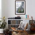 thumbnail image 4 of Art.com Alaska - Misty Fjords and Float Plane (#2) Art Print by Lantern Press, Brown Frame Wall Art, 32" x 44", 4 of 5