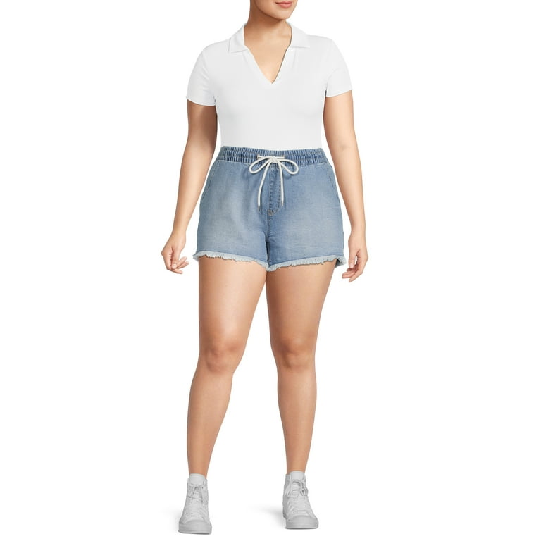 Celebrity pink shorts plus size hotsell