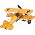 thumbnail image 3 of Vintage Retro Iron Aircraft Handicraft - Metal Biplane Plane Aircraft Models -The Best Choice for Photo Props Home Decor/Ornament/Souvenir Study Room, 3 of 4