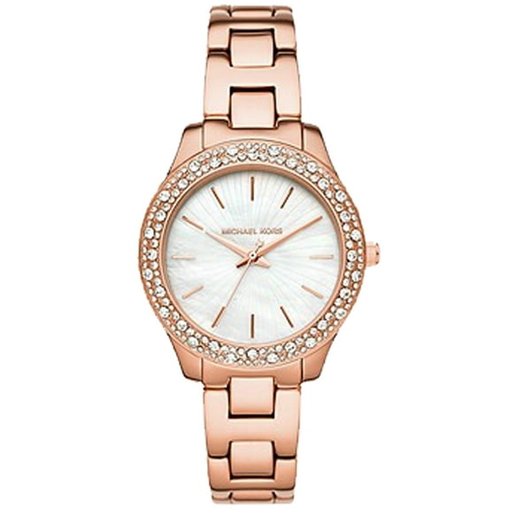 Michael Kors Women's Liliane White Dial Watch - MK4557