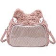 thumbnail image 1 of LHSHID Cat Ear Ita Backpack Cute Bags Kawaii Y2K Bags 3 Ways Crossbody Purse Messenger Bags for Women Shoulder Bag Tote (Pink), 1 of 6