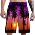 thumbnail image 1 of toraway Men's Flower Beach Shorts Casual Lightweight Drawstring Shorts XXL, 1 of 3