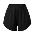thumbnail image 6 of WAYUTE Women's Shorts Workout Shorts Athletic Running Dolphin Shorts with Zipper Pockets Casual Soft Comfort Summer Dailywear, 6 of 6