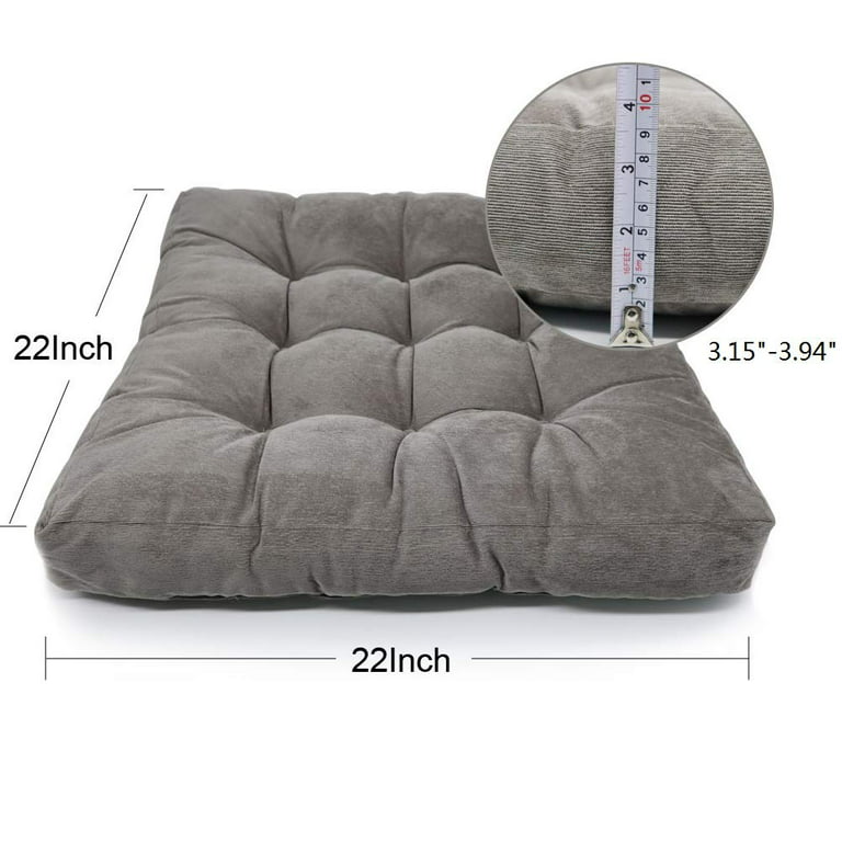 Square Floor Cushion Meditation Pillow with Handle – The Refined Emporium