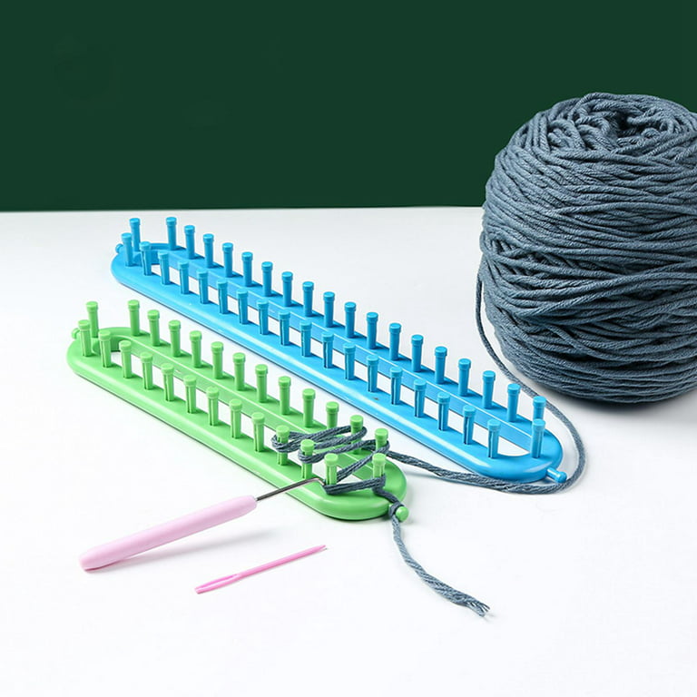 Knitting Loom Set DIY Machine Adjustable Peg Shawl Stitch Handmade Flower  Maker Weaving Tools for Blanket Socking Sweater Shawl Beginners