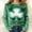 Green 5, variant on Women's Oversized Sweaters 2026 St. Patrick's Day Shamrock Graphic Knit Sweatshirts Long Sleeve Round Neck Y2k Spring Tops