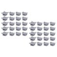 thumbnail image 4 of Adaptador de vía de tren de madera de 10 piezas, juego de accesorios de ferrocarril, conector de vía divertida Gris, 4 of 9
