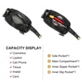 thumbnail image 7 of GAEKEAO Women’s Small Shoulder Bag Vegan Leather Crossbody Handbag with Adjustable Removable Strap, 7 of 7