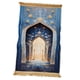 thumbnail image 1 of Alfombra de oración multifuncional suave con temática islámica para viajar a casa. Estilo E, 1 of 9