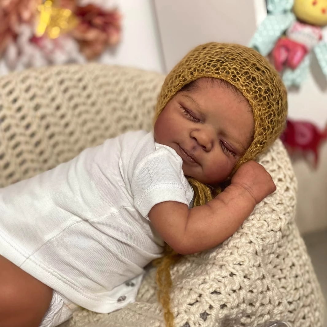 18inch Reborn Baby Dolls boy full body Silicone Realistic Toddler Girls Lifelike Babies That Look Real sleep Close eyes