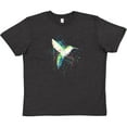 thumbnail image 3 of Inktastic hummingbird paint splatter Youth T-Shirt, 3 of 5