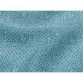 thumbnail image 4 of oneOone Viscose Jersey Turquoise Blue Fabric Geometric Tortoise & Bird African Diy Clothing Quilting Fabric Print Fabric By Yard 60 Inch Wide, 4 of 5
