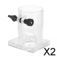 thumbnail image 1 of 2X de bordes de carpintería de plástico, herramienta eléctrica de Base para RT0701C 2 piezas, 1 of 7