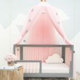thumbnail image 4 of Ciel de lit princesse avec dentelle, moustiquaire pour enfant, rond, dôme, tente de jeu, décoration à suspendre pour bébé enfant, intérieur et extérieur esquí esquí Gafas de esquí, 4 of 5