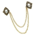 thumbnail image 4 of Broche de cadena con borla Salvador para hombre Vintage, 4 of 8