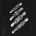 thumbnail image 1 of 4x Elegant Sweater Shawl Clips Brooches Embellishments Alloy Cardigan Clasp for Collar Decor Blouse Jewelry Accessory Christmas Gift Salvador clip de suéter, 1 of 9