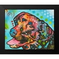 thumbnail image 2 of Dean Russo Collection 18x15 Black Modern Framed Museum Art Print Titled - Love is a bark, 2 of 5