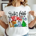 thumbnail image 2 of Santa&rsquo;s Favorite Vet Tech Christmas T-Shirt, Festive Holiday Veterinary Tee, 2 of 5