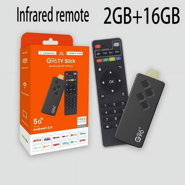 Android13.0 Global Version G96 TV Stick Portable 8K