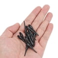 thumbnail image 4 of Unique Bargains 2BA Thread Plastic Soft Tip Dart Points Replacement Accessories, Black 90 Pack, 4 of 7