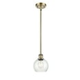 thumbnail image 5 of 516-1S-WPC-G124-6 Innovations Lighting Athens 1 Light 6" Mini Pendant Clear/Antique Copper, 5 of 5